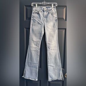 Good American Light Blue Flare Jeans “Good Flare” Size 4/27